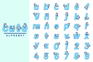 Alphabets d'animaux Icon Pack