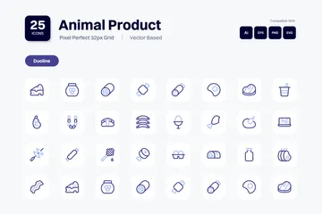 Animal Product Icon Pack