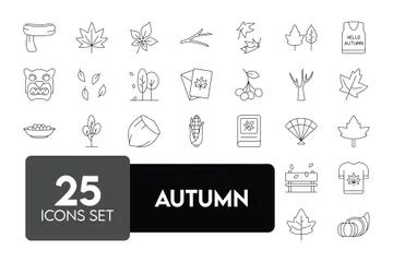 Autumn Season Icon Pack