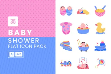 Baby Shower Icon Pack