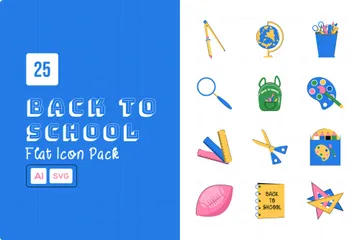 Back To School Icon Pack