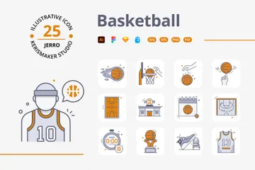 Baloncesto Paquete de Iconos