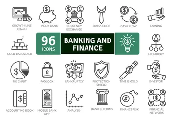 Banking And Finance Icon Pack