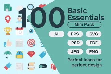 Essentiel de base Pack d'Icônes