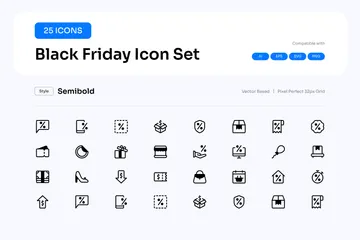 Black Friday Icon Pack