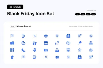 Black Friday Icon Pack