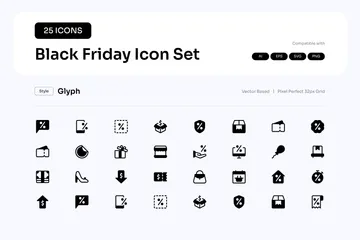 Black Friday Icon Pack