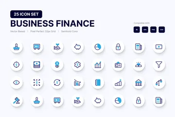 Business Finance Icon Pack