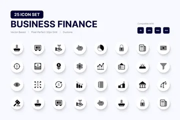 Business Finance Icon Pack