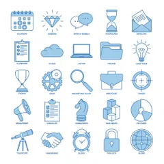 Business Management Icon Pack