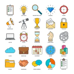 Business Management Icon Pack