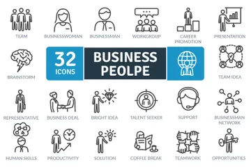 Business People Icon Pack