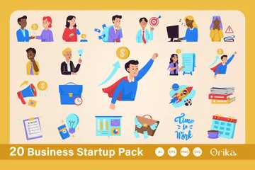 Business Startup Icon Pack