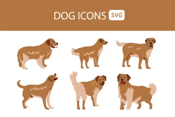 Cachorro Pacote de Ícones