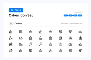 Cakes Icon Pack