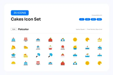 Cakes Icon Pack