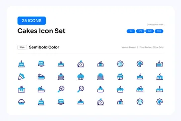 Cakes Icon Pack