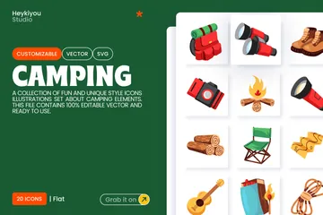 Camping Icon Pack