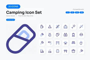 Camping Icon Pack