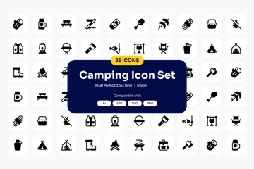 Camping Icon Pack