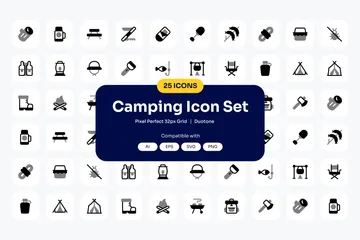 Camping Icon Pack