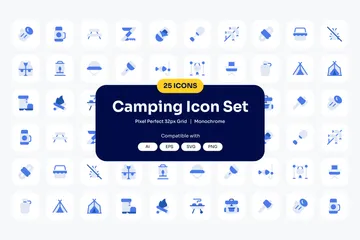 Camping Icon Pack