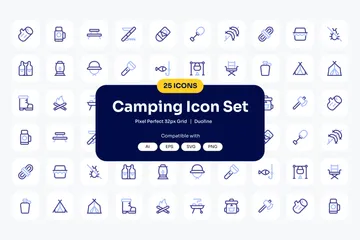 Camping Icon Pack