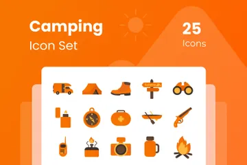 Camping Icon Pack