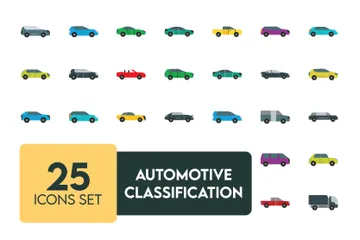 Car Segmentation Icon Pack