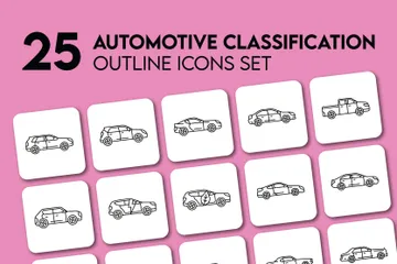 Cars And Vehicles Icon Pack