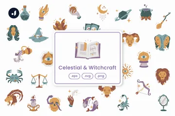 Celestial & Witchcraft Icon Pack