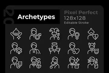 Character Archetypes Icon Pack