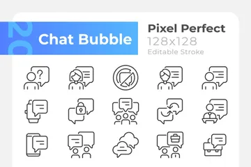 Chat Bubble Icon Pack