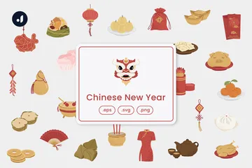 Chinese New Year Icon Pack