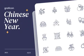 Chinese New Year Icon Pack