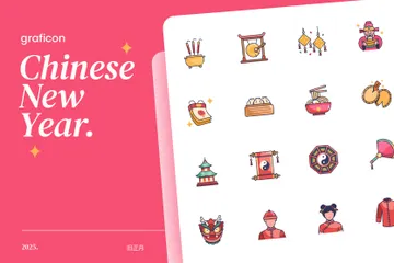 Chinese New Year Icon Pack