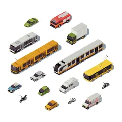 City Transport Icon Pack