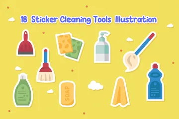 Cleaning Tool Icon Pack