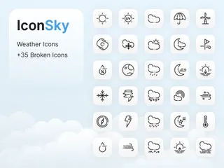 Clima Paquete de Iconos