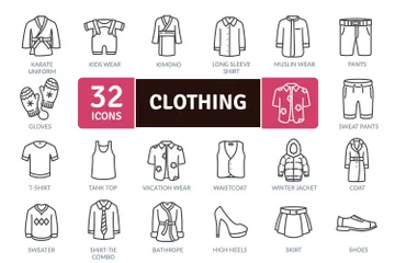 Clothing Icon Pack