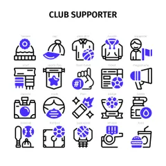 Club Supporter Icon Pack