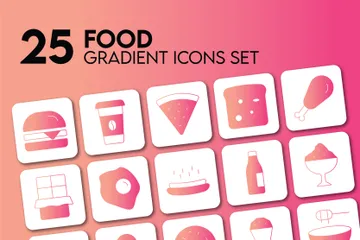 Comida y cocina Icon Pack