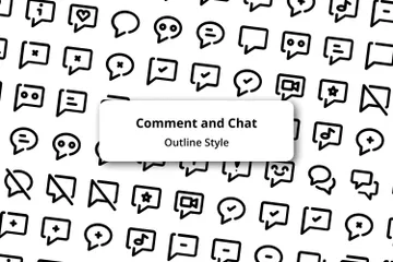 Comment And Chat Icon Pack