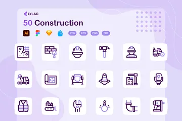 Construcción Paquete de Iconos