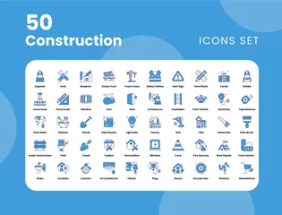 Construcción Paquete de Iconos