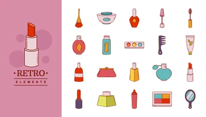 Cosmético Icon Pack