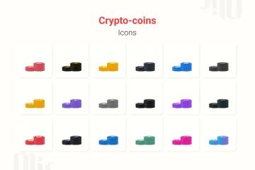 Criptomoneda Paquete de Iconos