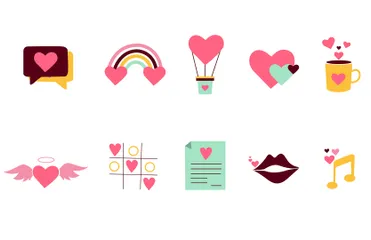 Cute Valentine Icon Pack