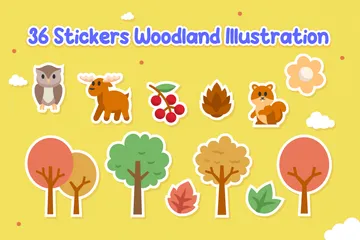 Cute Woodland Icon Pack
