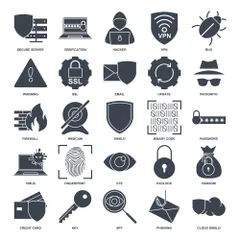 Internet-Sicherheit Symbolpack